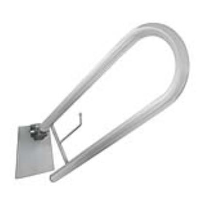 Suporte de apoio para sanita ABATÍVEL INOX MATE