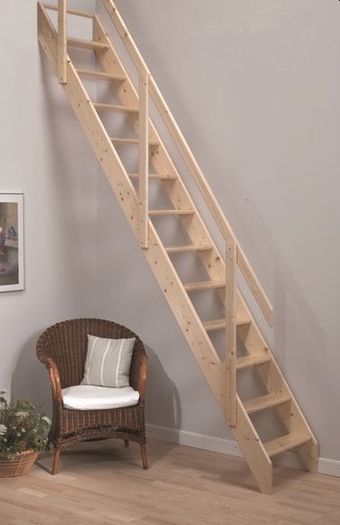 Escada reta MADEIRA MOLEIRO L60 A284CM