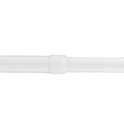 Varão extensível D25CM 180-250CM BRANCO