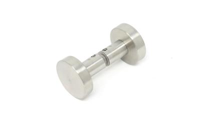 Puxador duplo INOX CABINE DUCHE 5X4CM