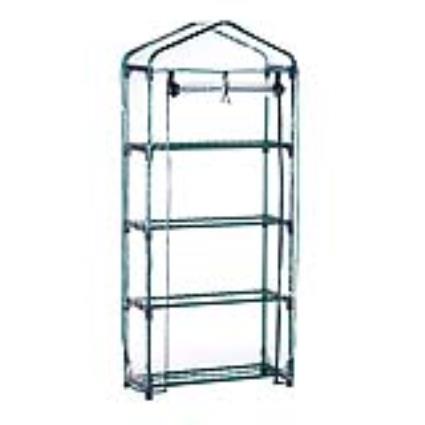 Estufa 4 PRATELEIRAS PVC VERDE