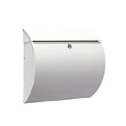 Caixa de correio horizontal AURA BRANCO