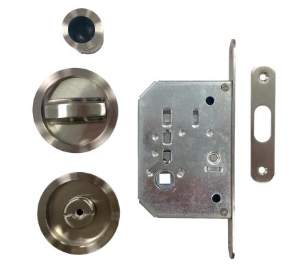 Fechadura para porta de correr INOX