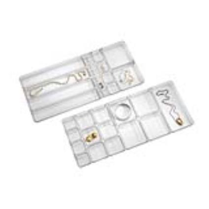 Pack 2 organizadores ACRÍLICO 44.5X19.5X7CM