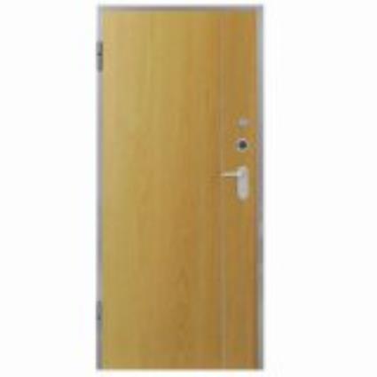 Porta de entrada blindada HI-TECH CARVALHO 80X210CM ESQUERDA