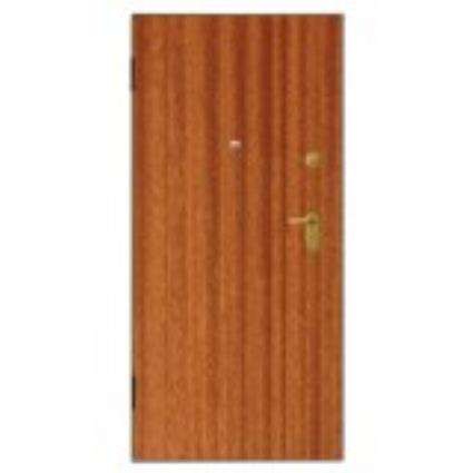 Porta de entrada blindada MAX MOGNO 90X204CM ESQUERDA