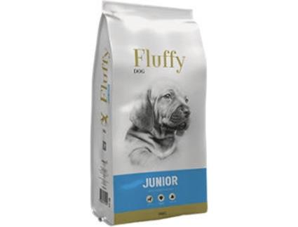 Ração para Cães FLUFFY (18 Kg - Seca - Junior - Sabor: Aves)