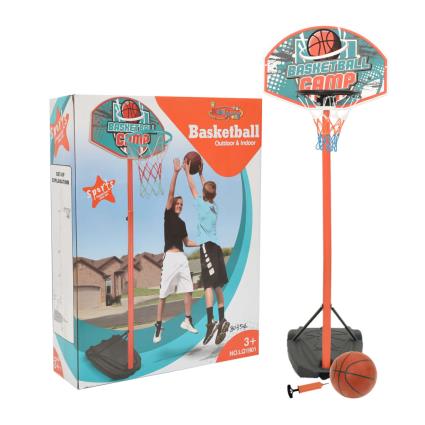 vidaXL Conjunto jogo de basquetebol portátil ajustável 180-230 cm