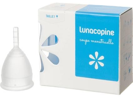 Copos Menstruais LUNACOPINE Incolor Tamanho 1(1 Unidade)