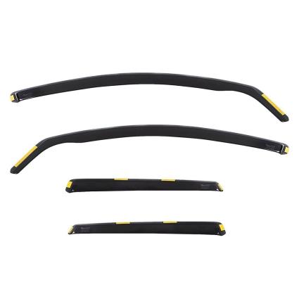 Defletor de vento HEKO HO31232 Frontal 4 uds Traseiro