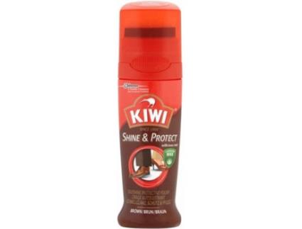 Cera para Sapatos SC JOHNSON Kiwi Autoaplicador Castanho (75Ml)