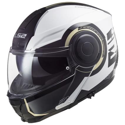 Ls2 Capacete Modular Ff902 Scope Arch L Gloss White / Titanium