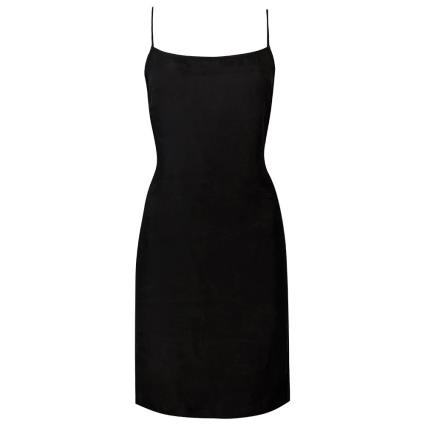Superdry Vestido Studios Cupro Mini Slip S Black