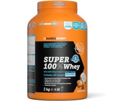 Proteína de Soro NAMEDSPORT Super 100% WheyCoconut Almond (2kg)