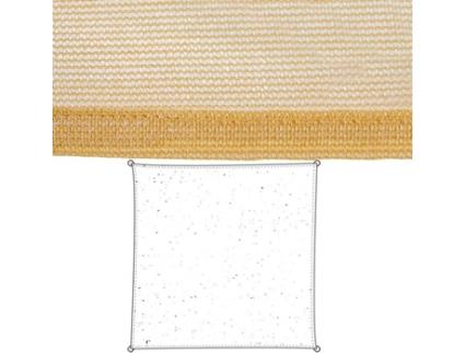 Toldo LOLA HOME Quadrado (5x5 m - Bege - Fibra)