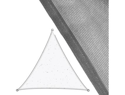Toldo LOLA HOME Triangular (5x5x5 cm - Cinzento - Fibra)