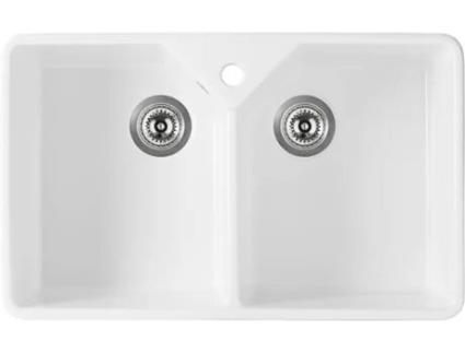 Lava Loiça FRASA Legu 36/36 (Cerâmico - Branco)