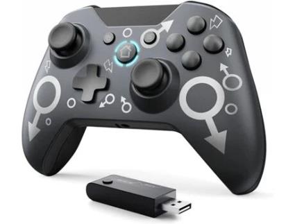 Comando Multiplataforma YLW N-1WL Preto (Wireless)