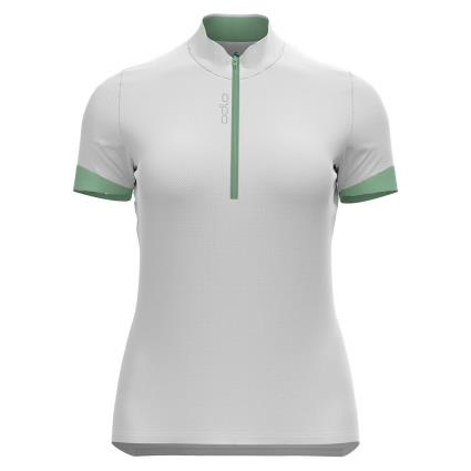 Odlo Camisola Manga Curta Essential M White / Hemlock
