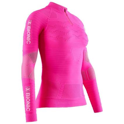 X-bionic Camiseta De Manga Comprida Effektor 4.0 Trail XS Flamingo Pink / Arctic White