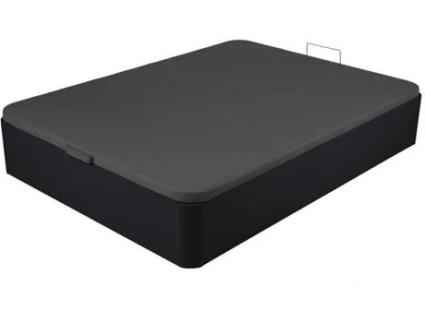 Sommier DREAMEA PLAY (Preto - Madeira - 140x190 cm)