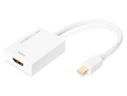 Digitus Db-340416-002-W Adaptador de Cabo de Vídeo 0.2 M Mini Displayport Hdmi Branco