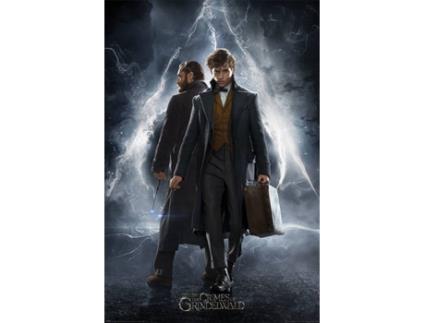 Póster GALERIA Animais Fantásticos Os Crimes de Grindelwald Newt E Dumbledore (61x91.5 cm)