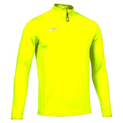 Joma Meio Zíper De Lã Running Night XL Fluor Yellow