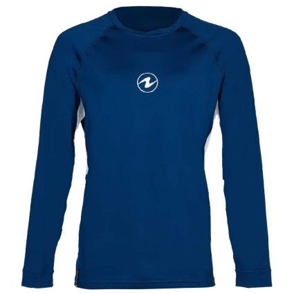 Aqualung Homem De Manga Comprida Rashguard Lf L Navy / White