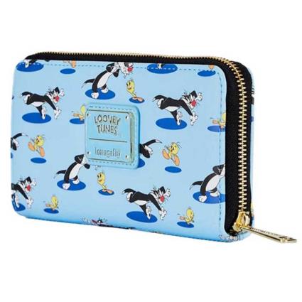 Loungefly Carteira Looney Tunes Piolin & Silvestre One Size Blue / Black