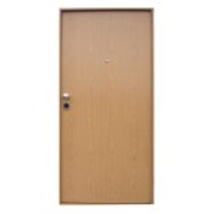Porta de entrada blindada START CARVALHO 80X210CM DIREITA