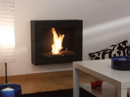 Lareira bioetanol QUADRADA PRETO