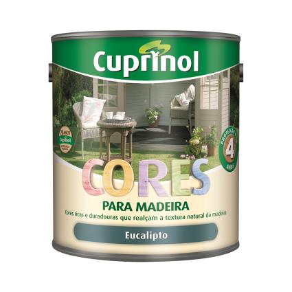 Tinta de exterior CORES PARA MADEIRA EUCALIPTO 1L