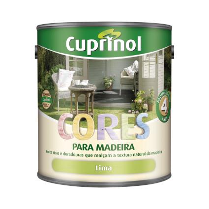 Tinta de exterior CORES PARA MADEIRA LIMA 1L
