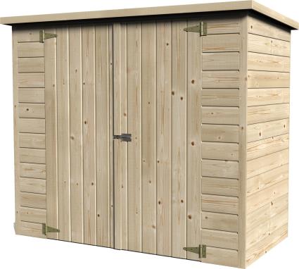 Arca de madeira BOX BICICLETAS 180X150X80 CM