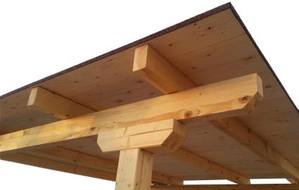 Revestimento teto de madeira 3X3M COR TELHA