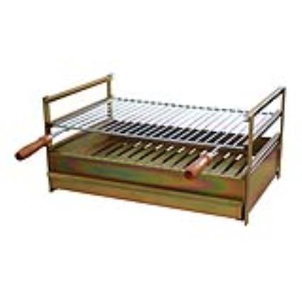 Grelhador para churrasqueira ZINCADO N2 60X40CM