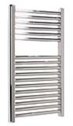 Toalheiro radiador AZORES 80X55CM CROMADO