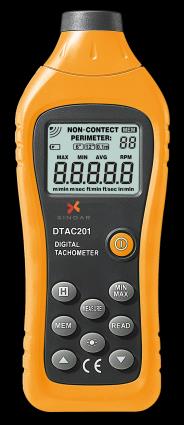 Tacómetro digital  SEM CONTACTO DTAC201