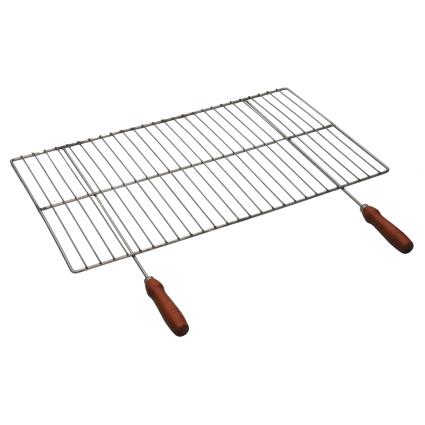 Grelha para churrasqueira SIMPLES INOX 68.5X42CM