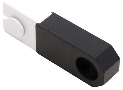 Suporte para barra individual INSPIRE CAIXA D28MM TAUPE