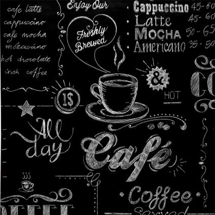 Papel de parede COFFEE SHOP