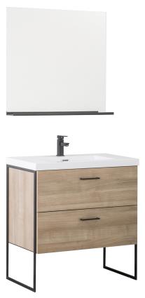 Móvel com lavatório TECNIC CASTANHO 100