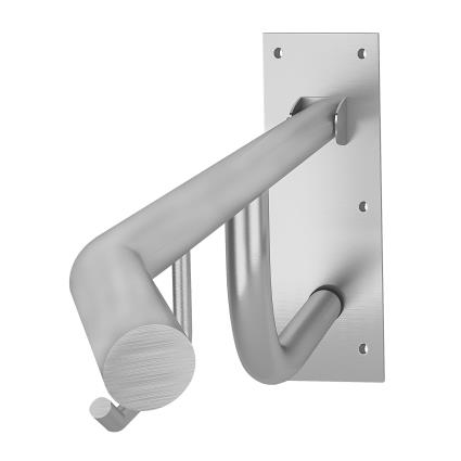 Barra de apoio REBATÍVEL INOX 80CM ESQUERDA