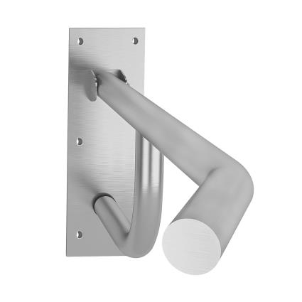 Barra de apoio REBATÍVEL INOX 60CM DIREITA
