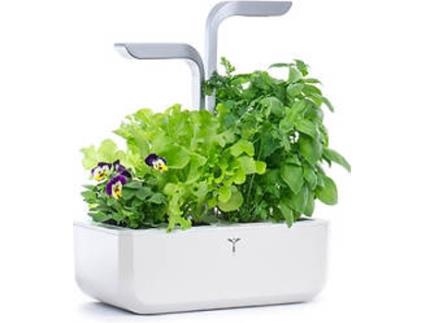 Vaso Autoirrigável VÉRITABLE Connect Edition Branco, Cinzento (33x18.5x38 -45cm)