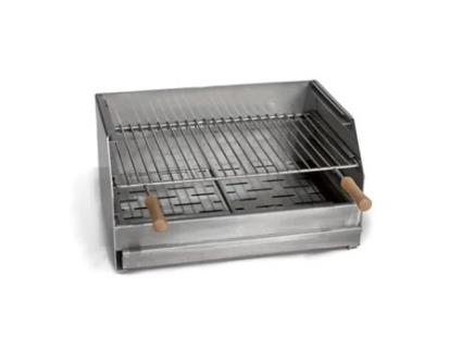 Grelhador Extra para Churrasqueira em Aço Inox 60X40 cm