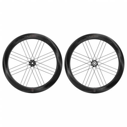 Campagnolo Par Rodas Estrada Bora Ultra Wto 60 Disc Tubeless 12 x 100 mm / 12 x 142 mm Black