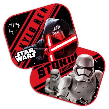 Disney Para-sol Da Janela Star Wars 44 X 35 Cm 2 Unidades One Size Black / Red