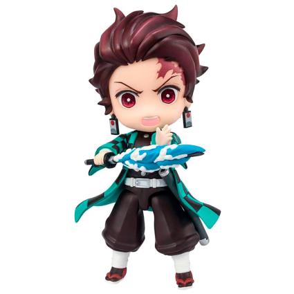 Tamashi Nations Figura Figuarts Mini Tanjiro Kamado Water Breathing Demon Slayer Kimetsu No Yaiba 9 Cm One Size Multicolour